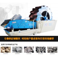 新型环保洗砂设备让洗沙生产线洗选，洗净能力更强图片