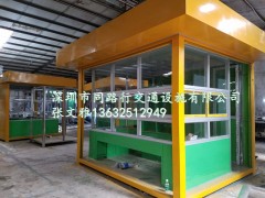 深圳水果亭厂家 不锈钢水果亭 水果售货亭 杂志报刊亭 岗亭图片