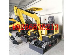 多功能小型挖掘机全新 果园小型履带挖掘机工程挖沟用微型挖掘机