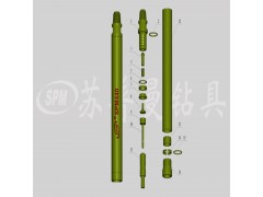 宣化苏普曼节能高效高气压潜孔冲击器SPM440冲击器