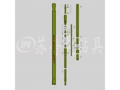 宣化苏普曼贯通式反循环潜孔冲击器SPMF335冲击器图片