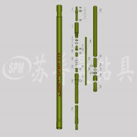 宣化苏普曼贯通式反循环潜孔冲击器SPMF335冲击器图片