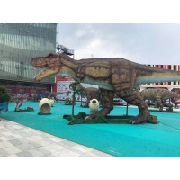 广东江门大型仿真恐龙出租恐龙展动态恐龙模型租赁厂家图片
