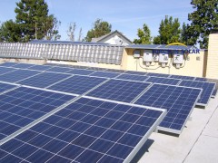 太阳能发电系统图片