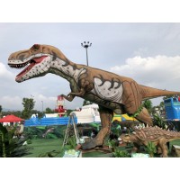 江西南昌侏罗纪恐龙展出租仿真恐龙展租赁厂家图片