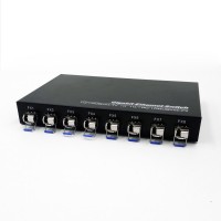 千兆8光2电SFP光纤交换机图片
