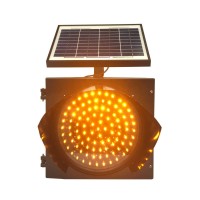 佛山大成交通设施厂家 太阳能黄闪灯 太阳能黄闪灯厂家直销图片