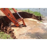 新型搅笼式挖机液压泥浆泵，淤泥泵，污泥泵厂家直销图片