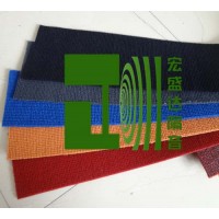 厂家供应阻燃墙毯 电影院吸音墙毯 吸声毯 装饰毯 条纹挂毯图片