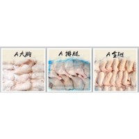 厂家现货批发冻品鸡皮，鸡肝，鸡排腿，凤爪老鸡翅，鸡爪鸡腿图片