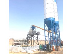 河南省中泰重工HZS75混凝土搅拌站厂家促销图片