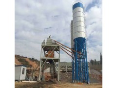 HZS90工程混凝土搅拌站 工程建筑搅拌站