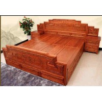 武汉新中式榆木家具 楠木家具 胡桃木家具 新中式实木定制家具图片