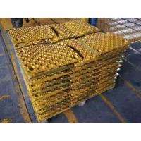 河北北京天津铸铁铸钢减速带制作安装厂家多少钱一米图片
