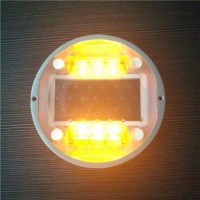 140*50MM圆形抗压30吨LED太阳能道钉图片