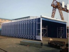 废气处理设备多用途移动伸缩房生产厂家