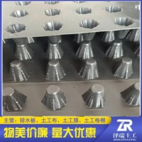 2公分车库排水板种植阻根板德州供应图片