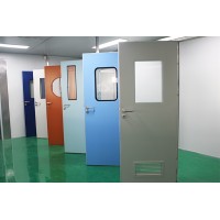 钢制洁净门 净化车间专用门 病房实验室洁净门 洁净门厂家图片