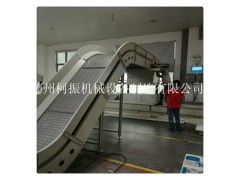 批量供应不锈钢链板提升机 重载废纸打包上料输送机图片