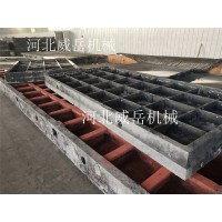 处理价铸铁横竖槽平台 供暖季新出铸铁试验平台价格表图片