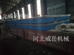 数控精铣T型槽铸铁平台优惠多铸铁平板外沿100厚