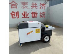 大骨粒卧式混凝土输送泵缩短了施工工期