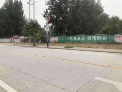 新余家电手绘墙体广告巧妙结合亮点话题