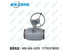 固定球阀，涡轮式全焊接球阀密封严密，运行可靠图片