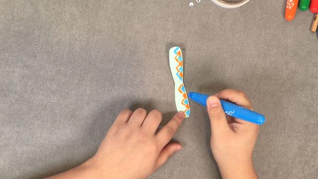 儿童手工纸制作蜻蜓（寒假宝宝手工只需3步）(8)