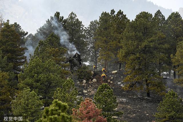 美国科罗拉多州遭山火袭击（美国科罗拉多州发生山火）(5)